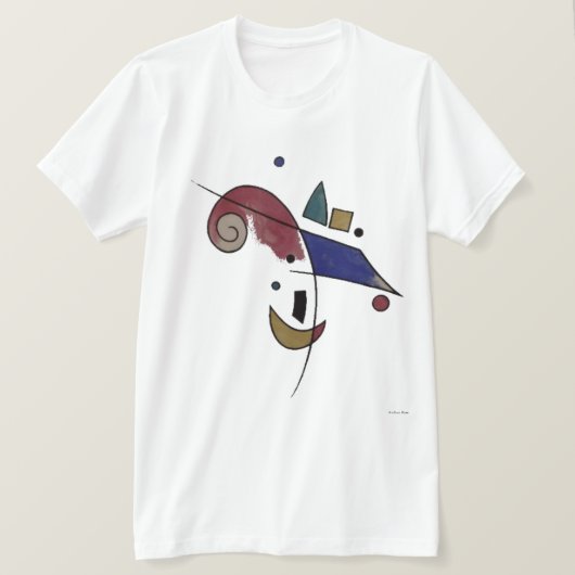 抽象芸術Venedig Tシャツ (デザイン正面)