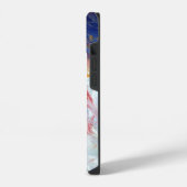 抽象表現主義アート作品 iPhoneケース (左側面)