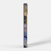 抽象表現主義アート作品 iPhoneケース (右側面)