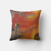 抽象誘引枕 クッション (裏面)