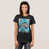 抽象骨 Tシャツ (正面フル)