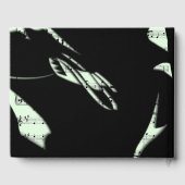 抽象 ミント ゲストブック (裏面)