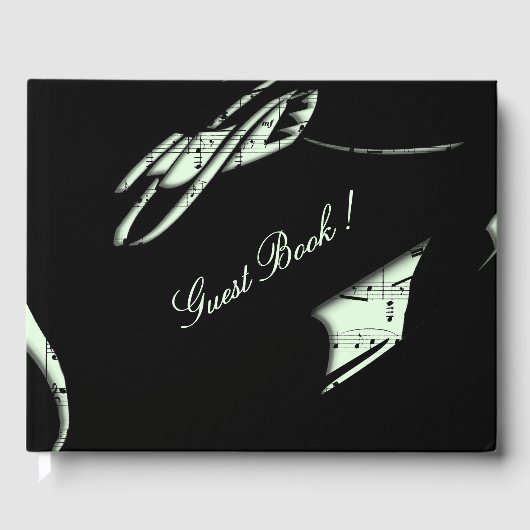 抽象 ミント ゲストブック (正面)