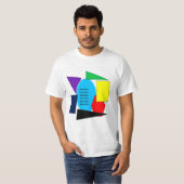 抽象 抽象 Tシャツ (正面フル)