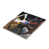 抽象 静物 ティーマグ オフィス ステーショナリー アート タイル (側面)