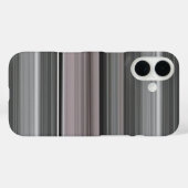 抽象 #1: グレー Case-Mate iPhoneケース (裏面 (横))
