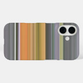 抽象 #1: 黄色とグレー Case-Mate iPhoneケース (裏面 (横))