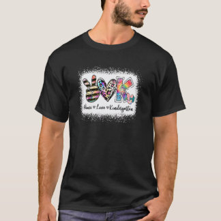 担任の先生 平和 愛 幼稚園 チーム 幼稚園児 Tシャツ