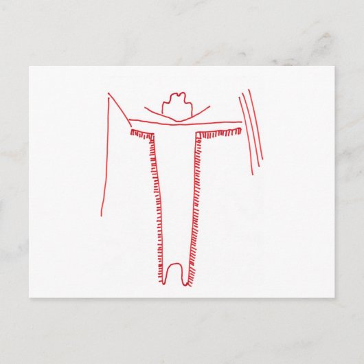 担任 ポストカード (正面)