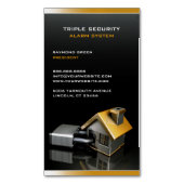 担保保険 マグネット名刺 (正面縦)