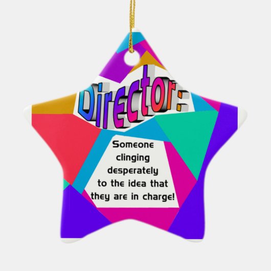 担当するディレクター…か。 セラミックオーナメント (正面)