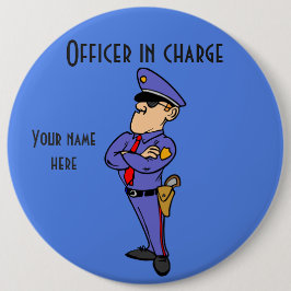 担当役員コロッサール、6インチラウンドボタン 缶バッジ