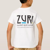 担当者と話す Tシャツ (裏面)