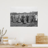 担架 – 担架： 1910 ポスター (キッチン)