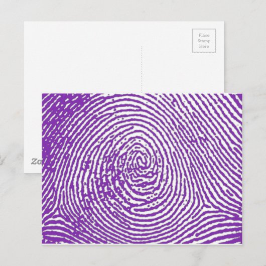 拇印IMPRESSANデジタル ポストカード (正面/裏面)