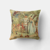 拇指姫と王子様の結婚式、ヴィンテージ・フェアリー・テイルズ クッション (裏面)