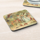 拇指姫と王子様の結婚式、ヴィンテージ・フェアリー・テイルズ コースター (左側)