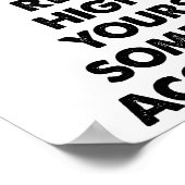 拍手のポスおもしろいター ポスター (角)