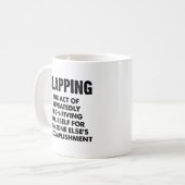 拍手の面白いマグカップ コーヒーマグカップ (正面左)
