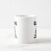 拍手の面白いマグカップ コーヒーマグカップ (中央)