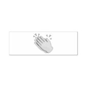 拍手 – 絵文字 セルフインキングスタンプ (デザイン)