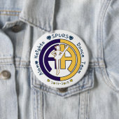 拍車のAlamo Heights HSのダンスの団結心ボタン 缶バッジ (インサイチュ)