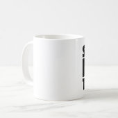 拍車ファンは工廠ファンのためのマグを引き裂きます コーヒーマグカップ (正面左)