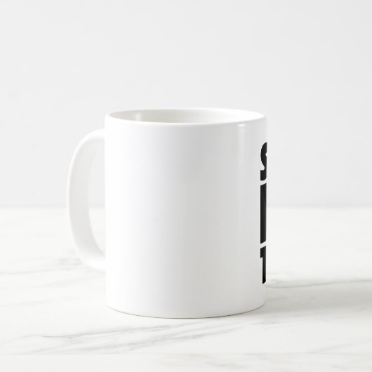 拍車ファンは工廠ファンのためのマグを引き裂きます コーヒーマグカップ (正面左)