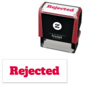 拒否されたシンプルビジネスタンプセルフインキング セルフインキングスタンプ (インサイチュ)