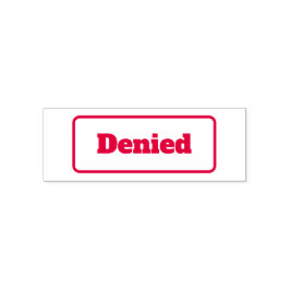 拒否されたOffice Business Stampのインク付け セルフインキングスタンプ