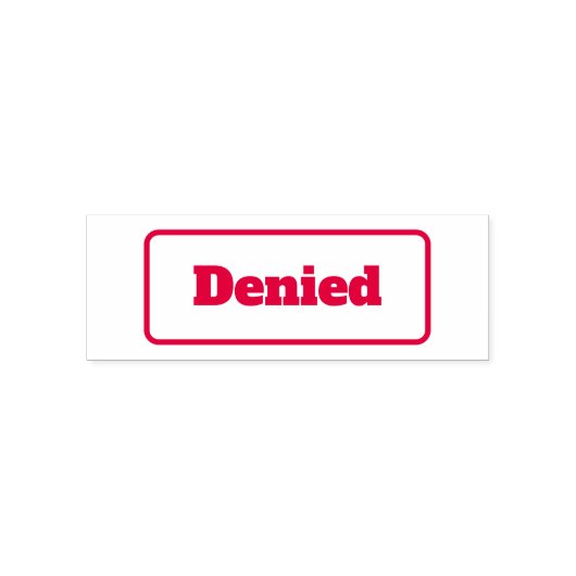 拒否されたOffice Business Stampのインク付け セルフインキングスタンプ (デザイン)
