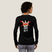 拒否とは拒否 トライブレンドＴシャツ (背面全体)