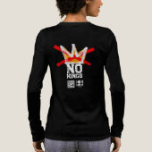 拒否とは拒否 トライブレンドＴシャツ (背面)