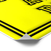 拒否ポスターのファおもしろいン ポスター (角)