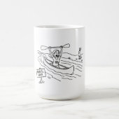 拒否河川マグ コーヒーマグカップ (中央)