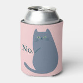 拒否猫 缶クーラー (缶正面)