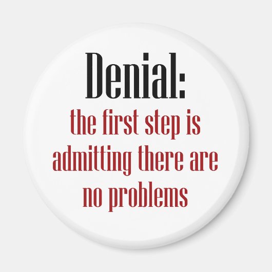 拒否 マグネット (正面)