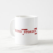 拒絶された物語のマグ コーヒーマグカップ (正面左)