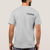 拔け穴の男性Hexxusのティー Tシャツ (裏面)