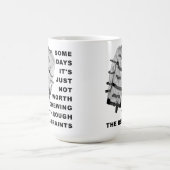 拘束をかみ切る面白いマグカップ コーヒーマグカップ (中央)