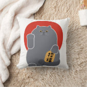 招きタケチヨ クッション (ブランケット)
