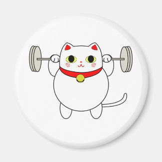 招き猫しゃがみ マグネット