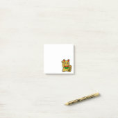 招き猫ゴールデンラッキーキャット ポストイット (デスク上)