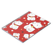 招き猫ドードルパタ日本のーン。 ノートブック (左側)