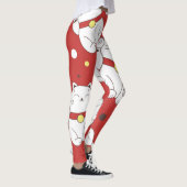 招き猫ドードルパタ日本のーン。 レギンス (右)