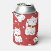 招き猫ドードルパタ日本のーン。 缶クーラー (缶裏面)