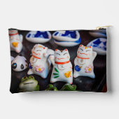 招き猫フィギュア アクセサリーポーチ (裏面)