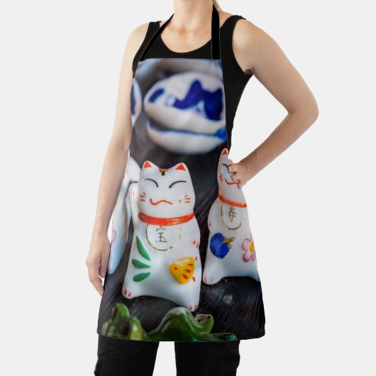 招き猫フィギュア エプロン (インサイチュ)