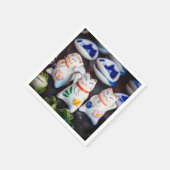 招き猫フィギュア スタンダードカクテルナプキン (角)