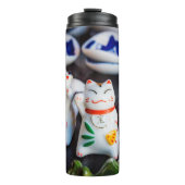 招き猫フィギュア タンブラー (正面)